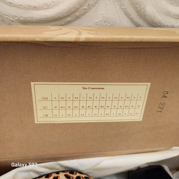 Sofft calf hair block heel leopard print Belicia pumps. NIB. Size 8 Wide - Picture 10 of 11